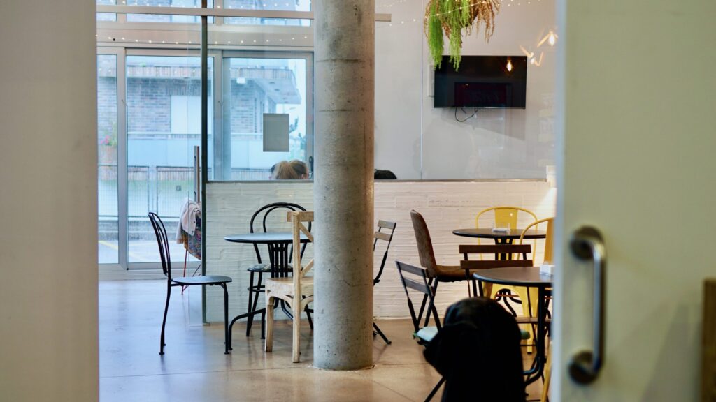 cafetería con terraza en Nigrán